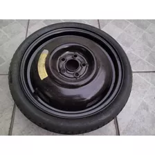 Estepe Fino Furação 5x100 Pn 115/70.d14 Aro 14 Fox Golf Polo