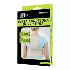 Cinta Corretor Postural Ergonômica Resistente Abdominal Fit