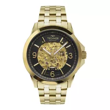 Relógio Technos Masculino 8n24ak/4p Aço Dourado Automático