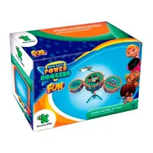 Brinquedo Musical Infantil Power Rockers Bateria Fun F00053