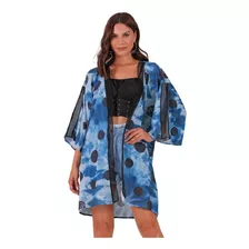 Kimono Com Estampa Exclusiva Perfect Way