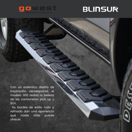 Estribos Serie 900 Para Nissan Np300 Frontier 2016 - 2023 Foto 2