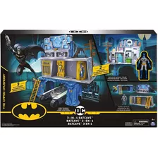 Boneco De Ação E Armadura Batcave Batman Battle 3 - 1+