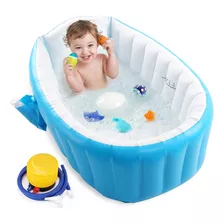 Banera Inflable Para Bebe, Portatil Para Bebe, Banera De Via