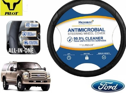 Cubrevolante Negro Antimicrobial Ford Excursion 6.8l 2005 Foto 4