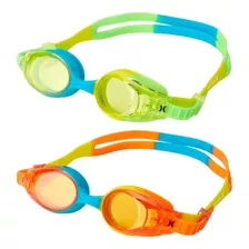  Óculos De Natação Para Crianças Hurley Pacote Com 2 Óculo