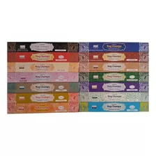 Mix Incensos Indianos Massala Nag Champa Com 14 Aromas