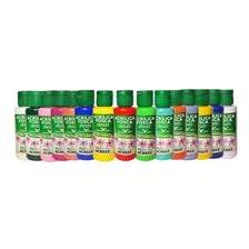 Tinta Acrílica Acrilex Nature Colors Kit C 15 Cores-promoção