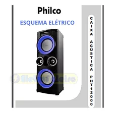 Esquema Elétrico Da Caixa Pht-12000 Philco