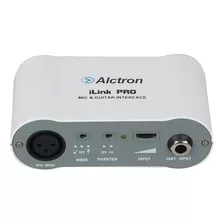 Interface Smartphone 1 Mic Ou 1 Inst 48v Alctron Ilinkpro