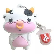 Memoria Usb 32gb Diseño Forma Figura De Toro Vaca Animado