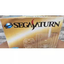 Sega Saturn Na Caixa Controle + Mem. Card + Manual