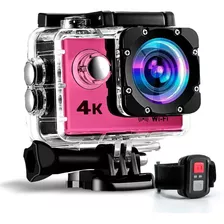 Camara Deportiva 4k Ultra Hd Wifi Sumergible Gopr Control 