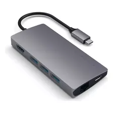 Satechi Adaptador Multi-puertos V2 - Hdmi 4k Ethernet Usb 3