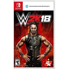 Wwe W2k18 Nintendo Switch Mídia Física Novo Lacrado