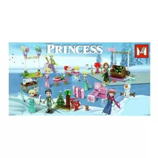 Princesas Bloques Para Armar Ice & Snow 8 En 1 