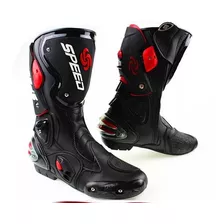 Botin Deportivo Velocidad Moto Largo Riding Tribe Speed 