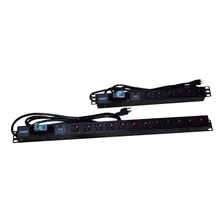 Pdu O Multitoma Para Rack De 12 Salidas Marca Powest