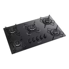 Cooktop 5 Bocas Itatiaia Essencial Preto Bivolt