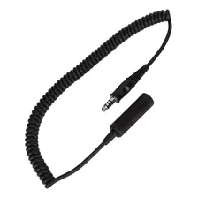 Ashata Cable De Extensin De Auriculares Militares Para Helic