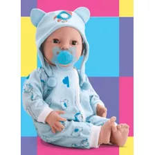 Diver New Born Brincando De Pijama Menino - Divertoys 