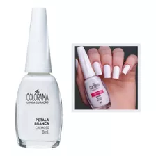 Esmalte Colorama Petala Branca Cremoso Longa Duração 8ml