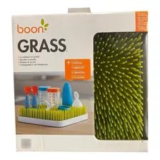 Escurridor De Botellas Boon Grass, Color Verde