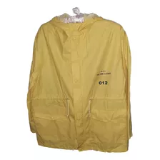 Campera Impermeable Lluvia Rompe Viento Benetton Original L