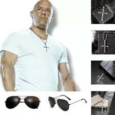 Colar Vin Diesel Dominic Toretto Velozes E Furiosos + Óculos