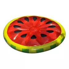 Inflable Flotador Sandia Para Alberca Swimline Color Rojo