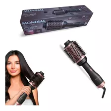 Escova Secadora Mondial Es-14 Argan 1200w Black Rose 110v