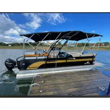 Lancha Pontoon Fboat 7500 Mercury 200hp Carreta - 2024 No