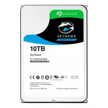 Disco Rigido Seagate Skyhawk 10tb 256mb 7200rpm 2 Color Negro