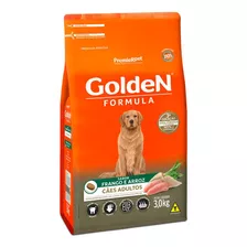 Ração Golden Fórmula Para Cães Adultos Frango E Arroz 15kg