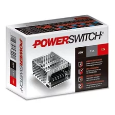 Fuente 12v 2a Gabinete Metalico Ip20 25w Power Switch