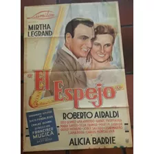 Afiche Original-el Espejo -mirtha Legrand - R. Airalde