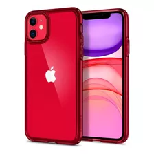 Funda Spigen Para iPhone 11 Ultra Hybrid - Rojo