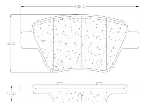 Volkswagen Golf 2011 Tdi Highline Balatas Traseras Grc Foto 2