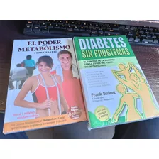 Stock! Pack Libros Frank Suarez Poder Metabolismo Y Diabetes