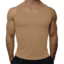 Camiseta Cavada Masculina Regata Musculação Treino Lisa