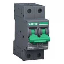 Interruptor Automático Dc 40a 550v 2p Bipolar Solar Sl7n-63