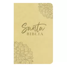 Biblia Ntv Edición Agape Flor Beige