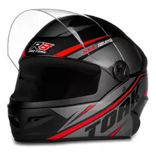 Capacete Moto Fechado Masculino E Feminino Pro Tork R8 Fosco