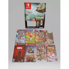 Combo Nintendo Oled Zelda + Jogos
