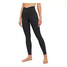 Heathyoga Leggings Cruzados Con Bolsillos Para Mujer, Pantal