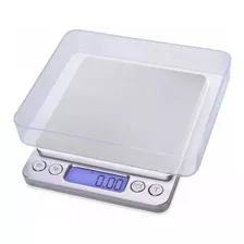 Pesa Gramera Joyería Y Cocina Precisión 0.1 - 2000g Báscula 