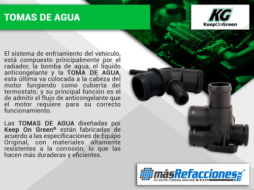 Toma Agua C/sensor 307 L4 2.0l 05-09 Foto 7