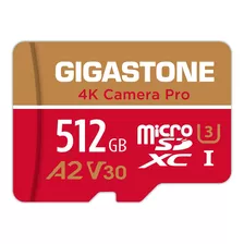 Memoria Micro Sd Gigastone 512gb Recuperacion De Datos 5años