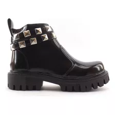 Botas Botinetas Dama Mujer Tachas Comodas 1660 Czapa