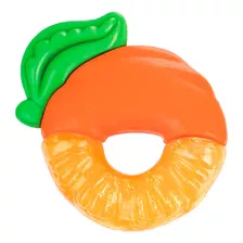 Cepillo Para Bebés Nuby Fruit Teeth Con Gel, Color Naranja Y Naranja